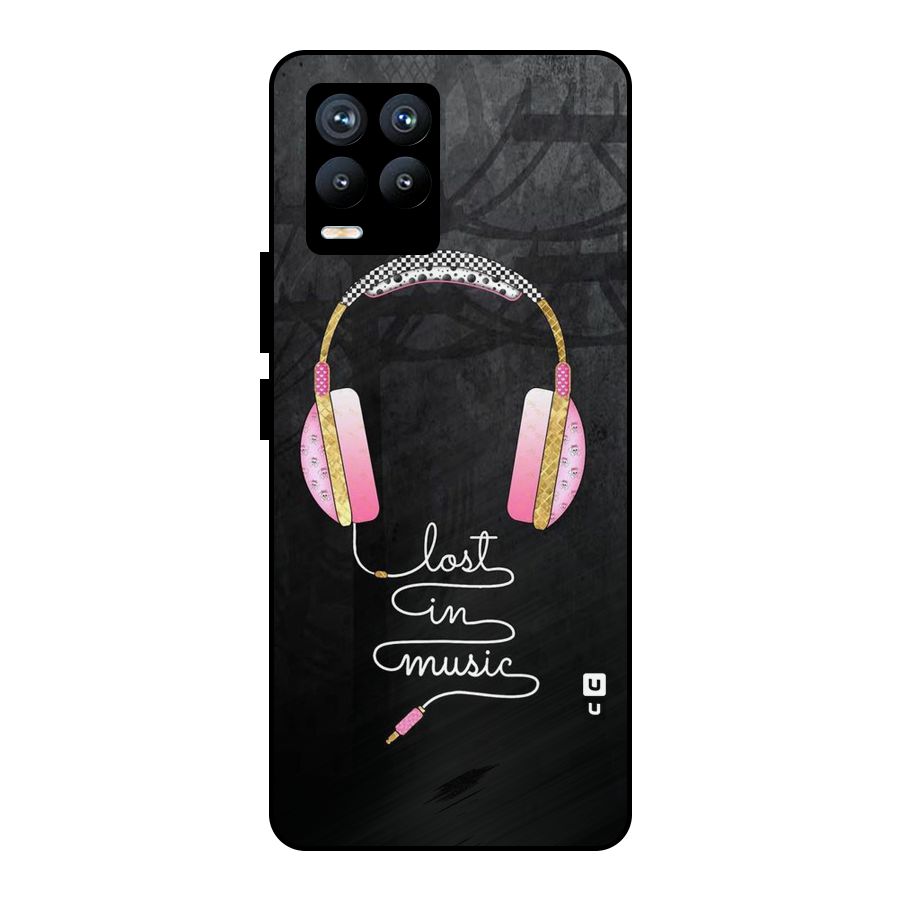 Music Lost Metal Back Case for Realme 8 Pro
