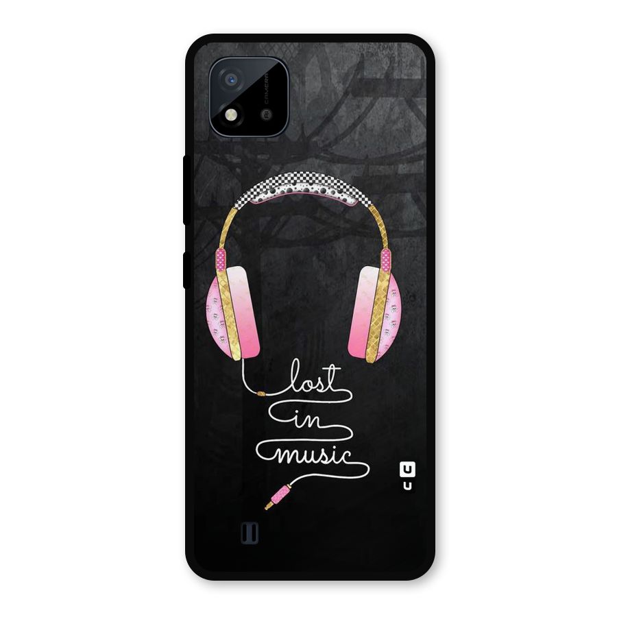 Music Lost Metal Back Case for Realme C11 2021