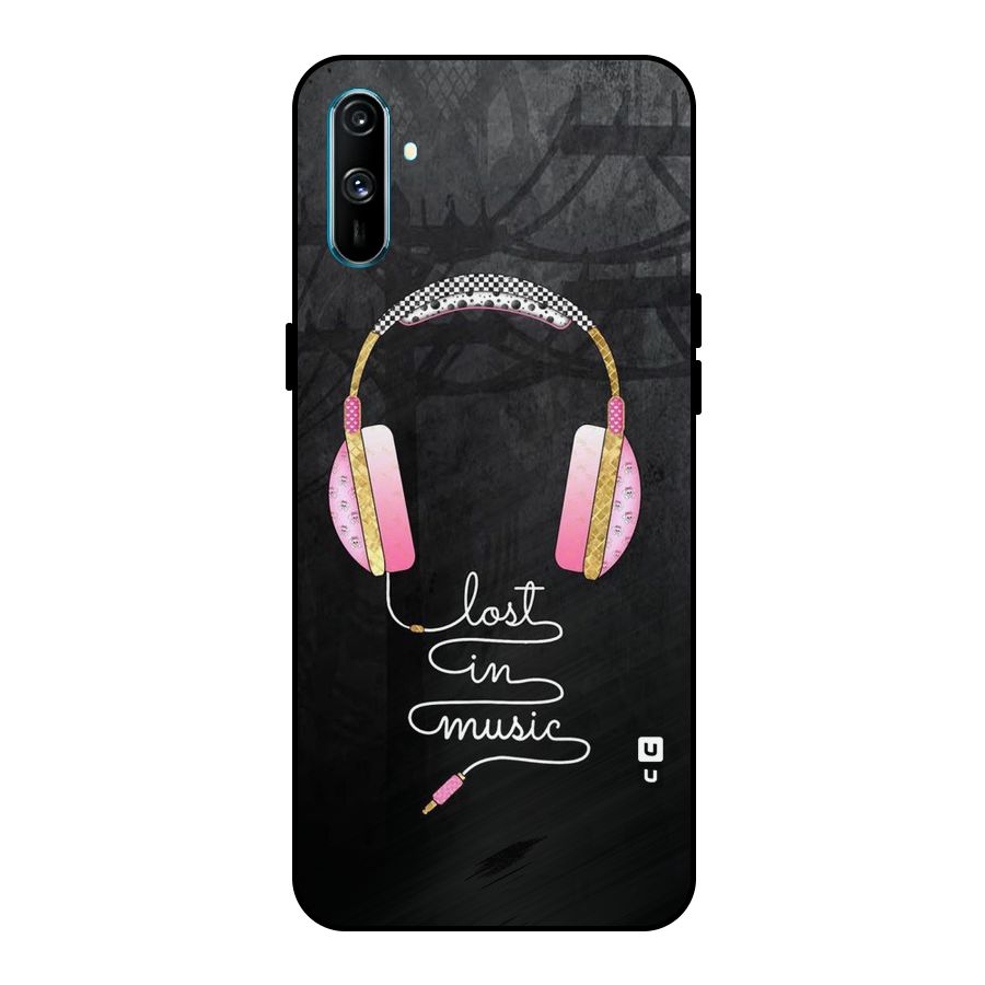 Music Lost Metal Back Case for Realme C3