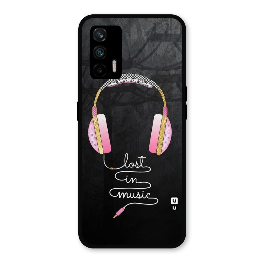 Music Lost Metal Back Case for Realme GT 5G