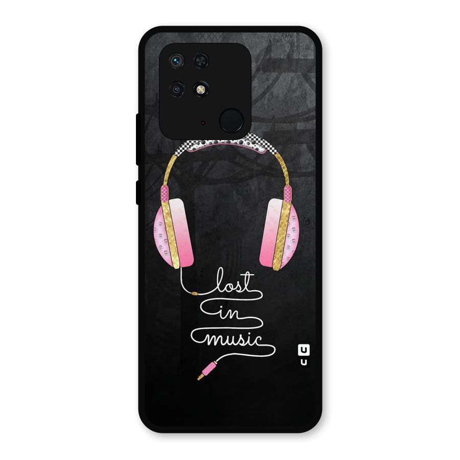 Music Lost Metal Back Case for Redmi 10