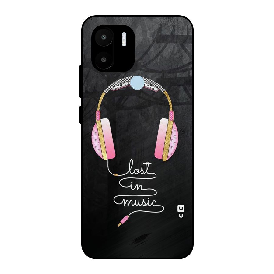 Music Lost Metal Back Case for Redmi A1+