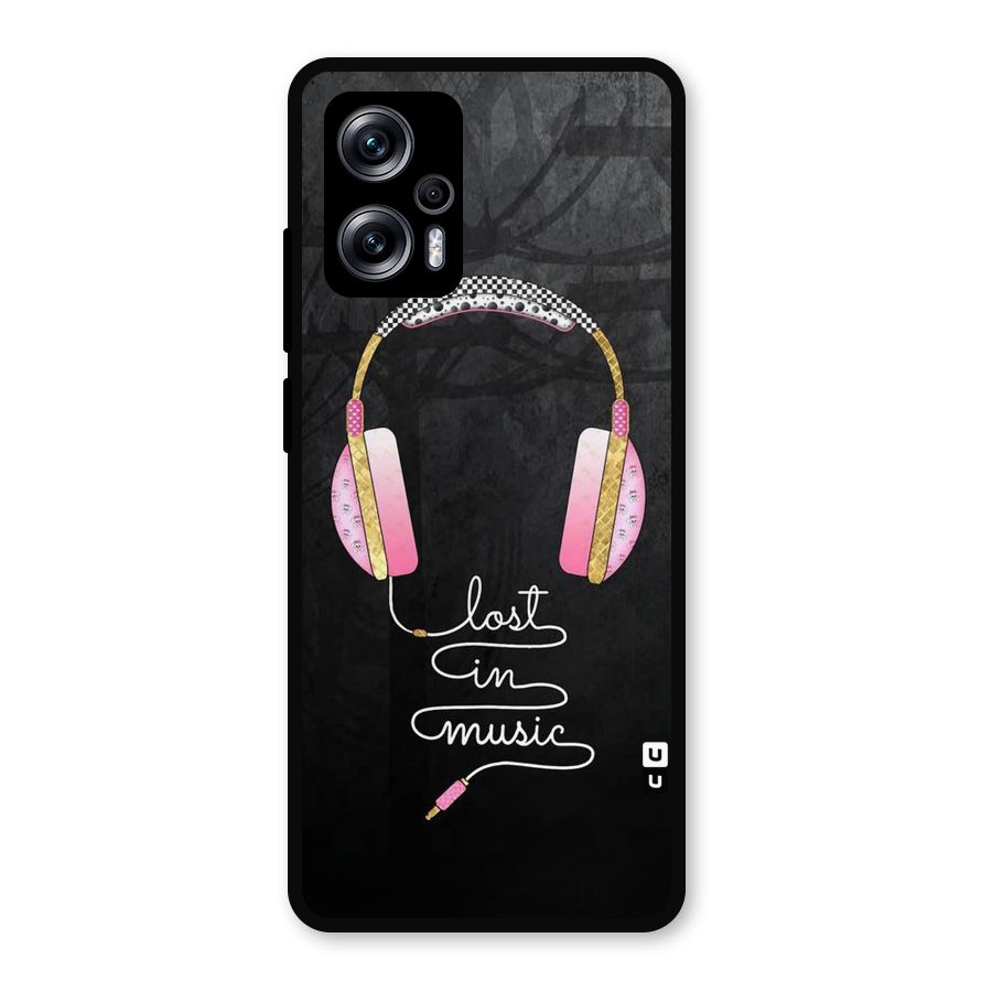 Music Lost Metal Back Case for Redmi K50i