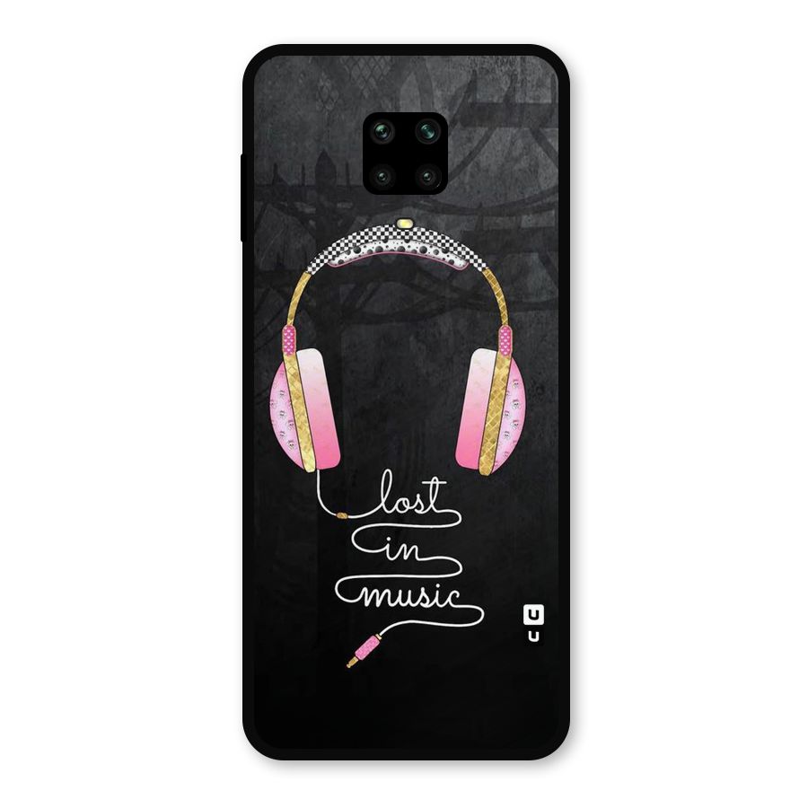Music Lost Metal Back Case for Redmi Note 10 Lite
