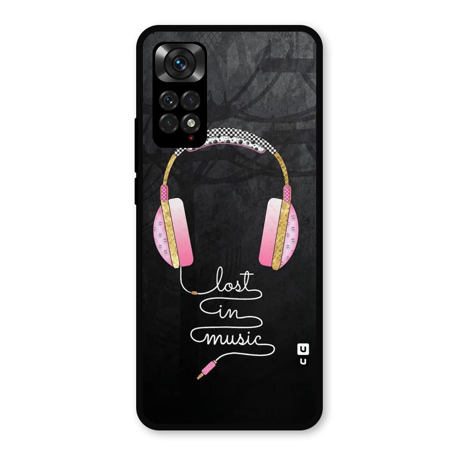 Music Lost Metal Back Case for Redmi Note 11s
