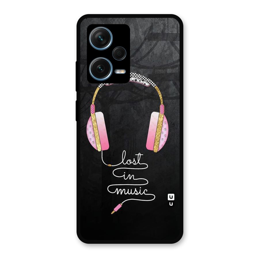 Music Lost Metal Back Case for Redmi Note 12 Pro Plus 5G