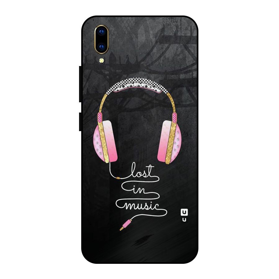 Music Lost Metal Back Case for Vivo V11 Pro