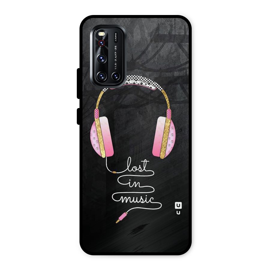 Music Lost Metal Back Case for Vivo V19