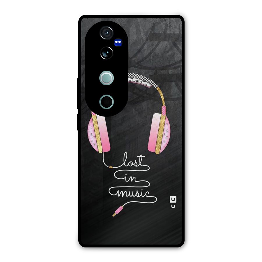 Music Lost Metal Back Case for Vivo V40