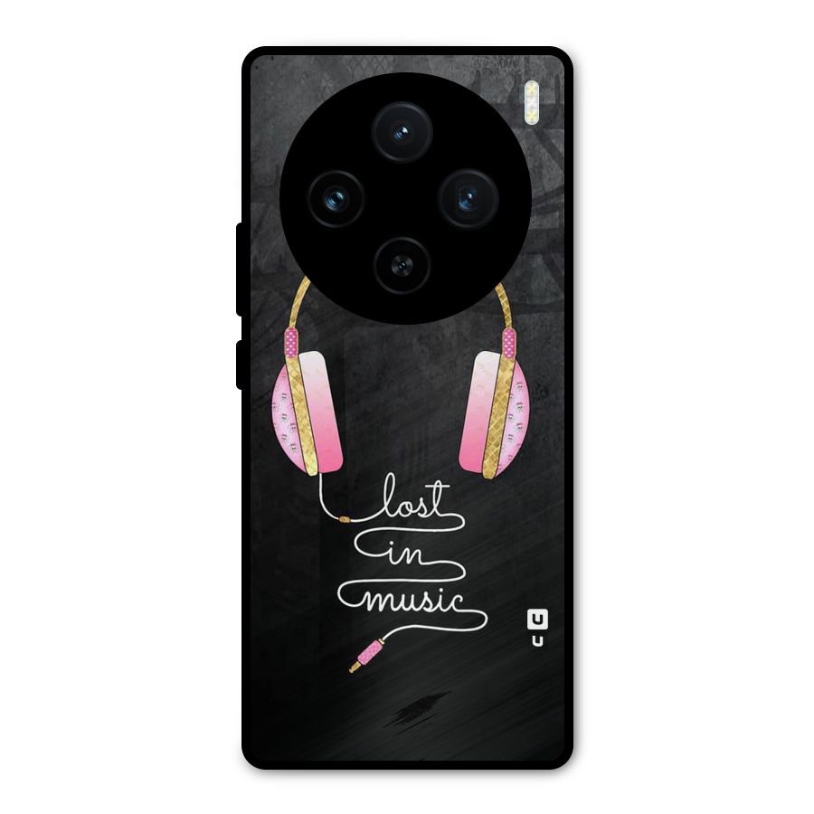 Music Lost Metal Back Case for Vivo X100