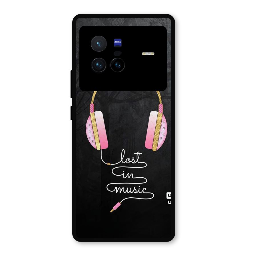 Music Lost Metal Back Case for Vivo X80