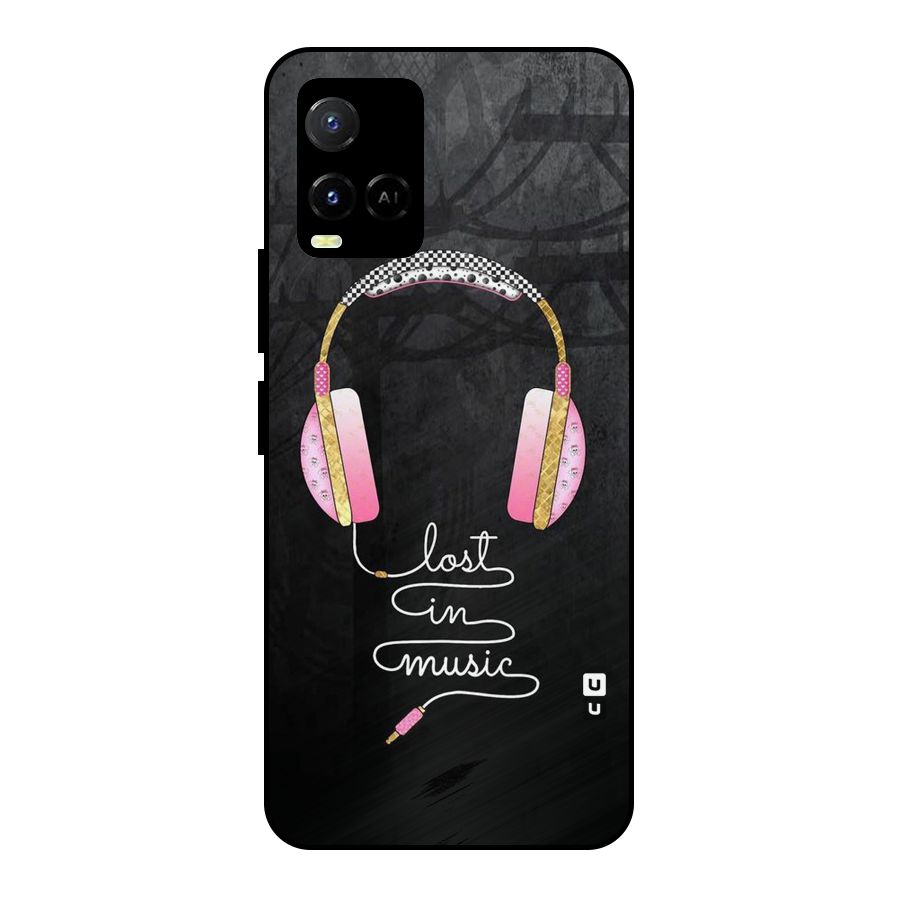 Music Lost Metal Back Case for Vivo Y21A