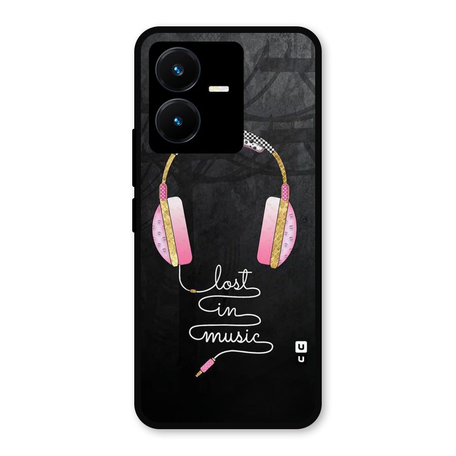 Music Lost Metal Back Case for Vivo Y22