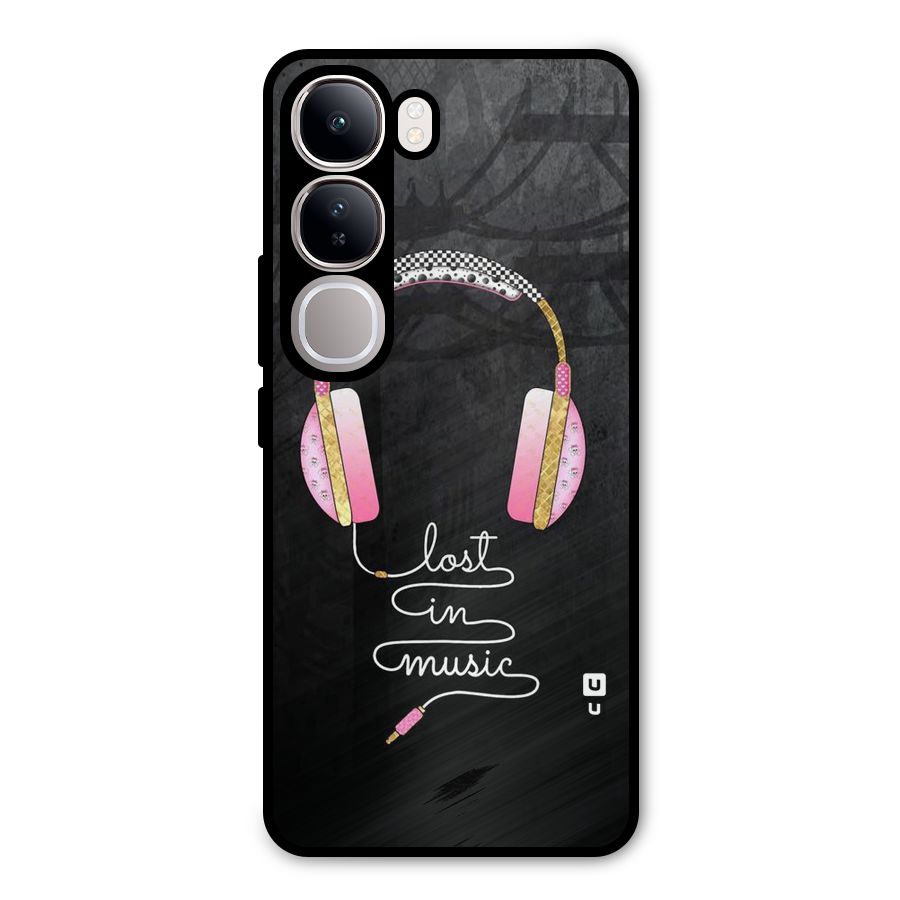 Music Lost Metal Back Case for Vivo Y300