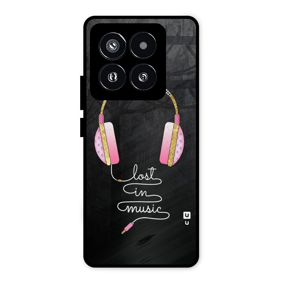Music Lost Metal Back Case for Xiaomi 14 Pro