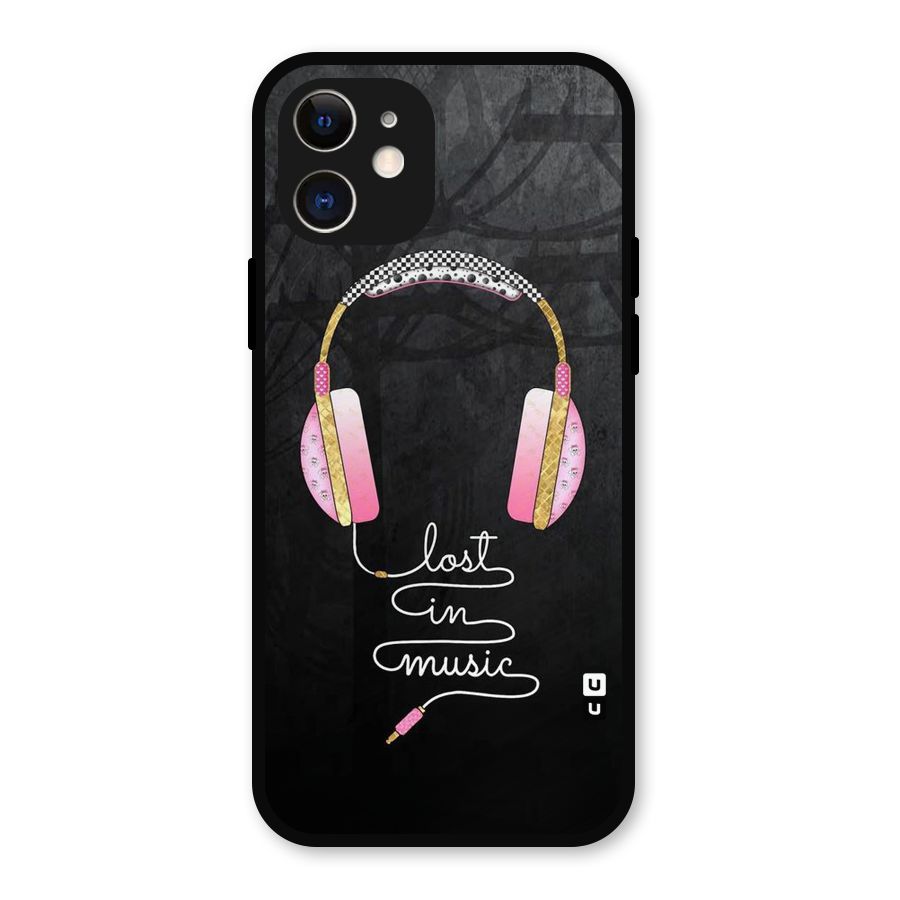 Music Lost Metal Back Case for iPhone 12