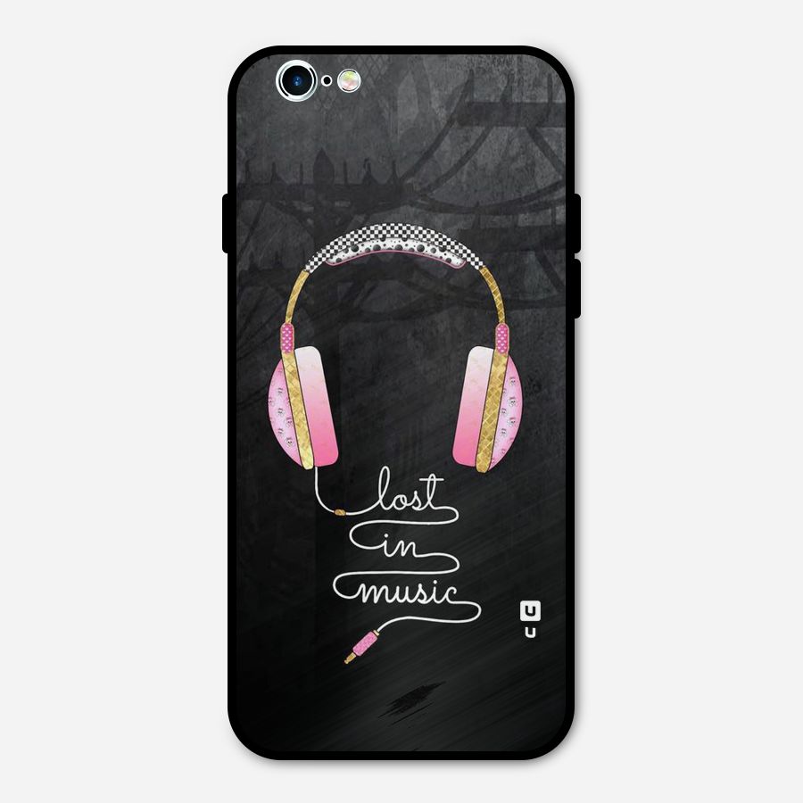 Music Lost Metal Back Case for iPhone 6 6s