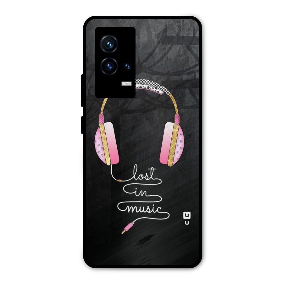 Music Lost Metal Back Case for iQOO 9 5G