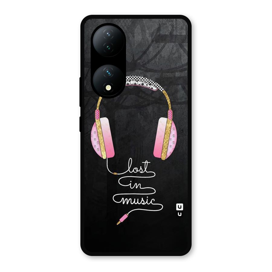 Music Lost Metal Back Case for iQOO Z7s