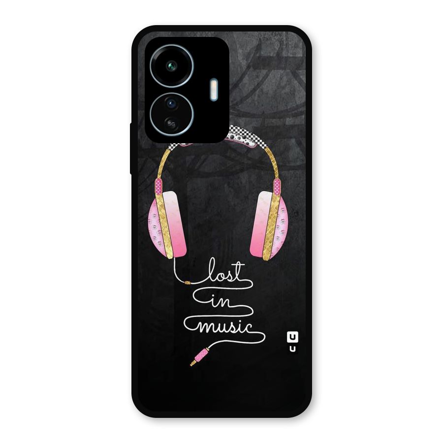 Music Lost Metal Back Case for vivo iQOO Z6 Lite 5G