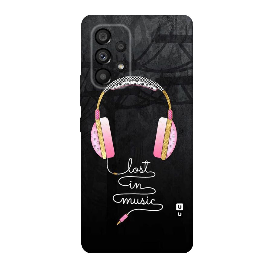 Music Lost Original Polycarbonate Back Case for Galaxy A53 5G