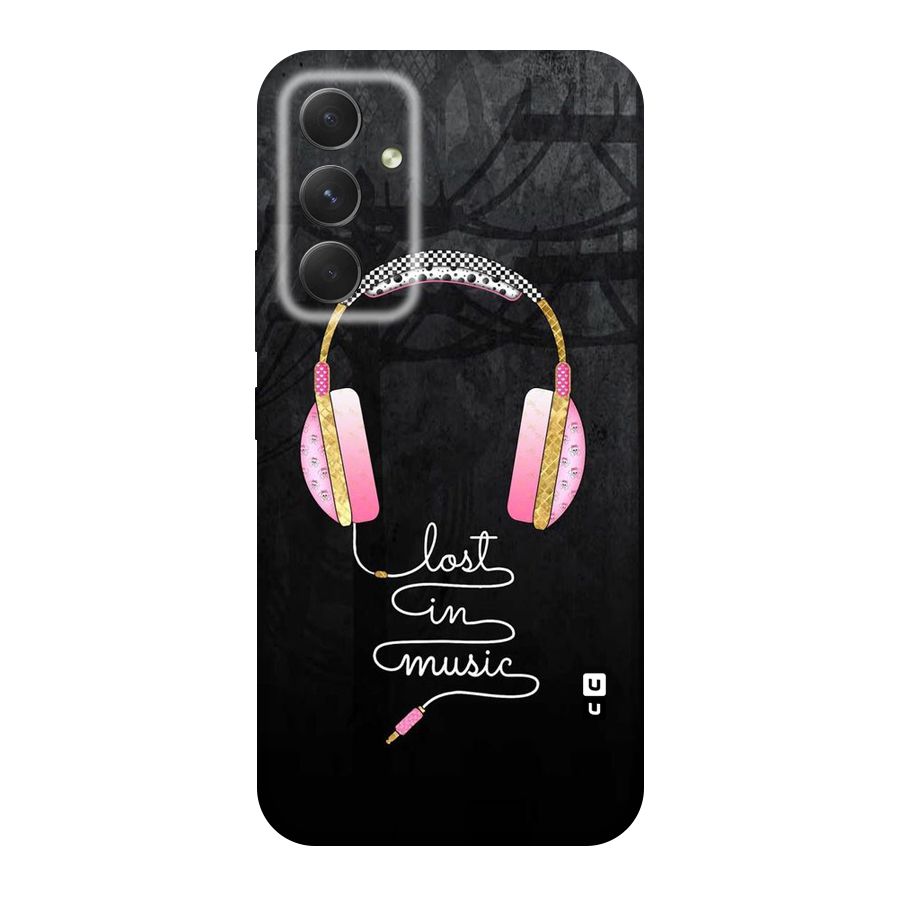 Music Lost Original Polycarbonate Back Case for Galaxy A54