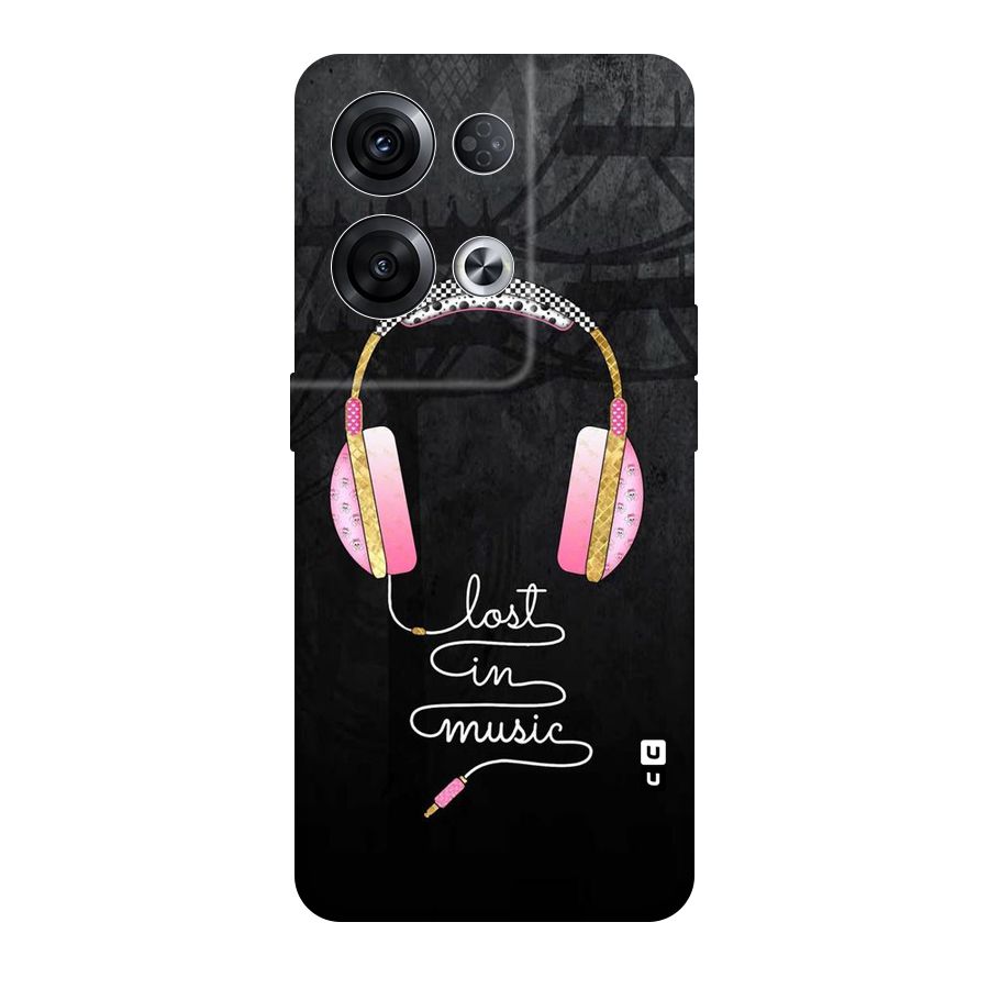 Music Lost Original Polycarbonate Back Case for Oppo Reno8 Pro 5G