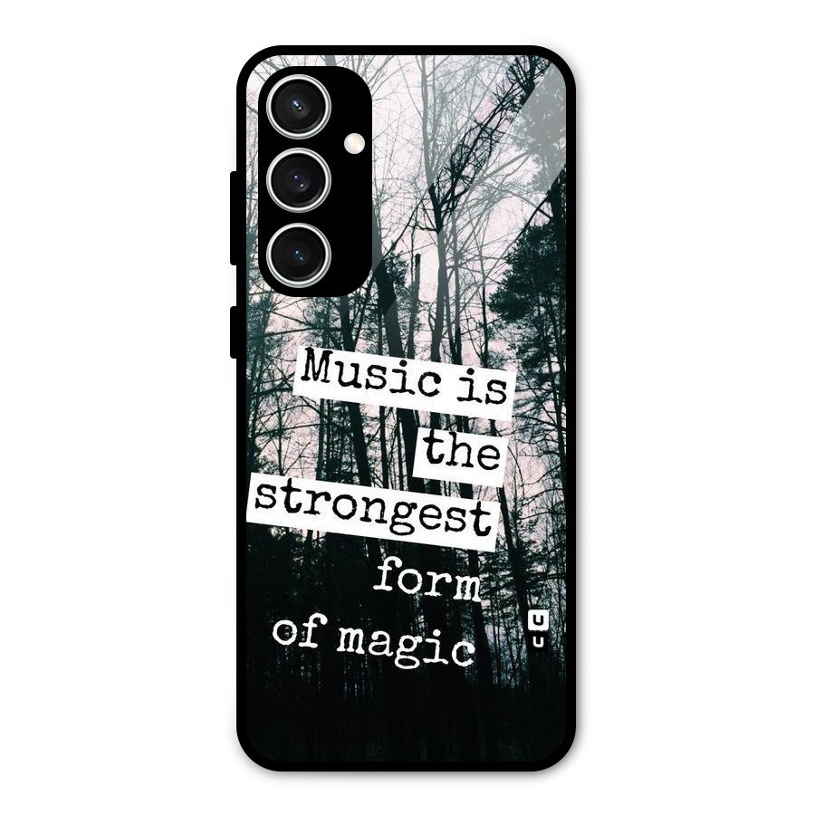 Music Magic Glass Back Case for Galaxy S23 FE