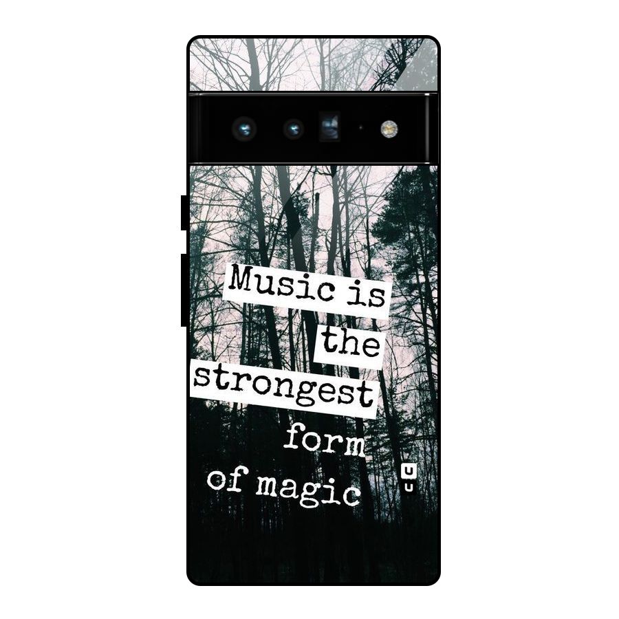 Music Magic Glass Back Case for Google Pixel 6 Pro