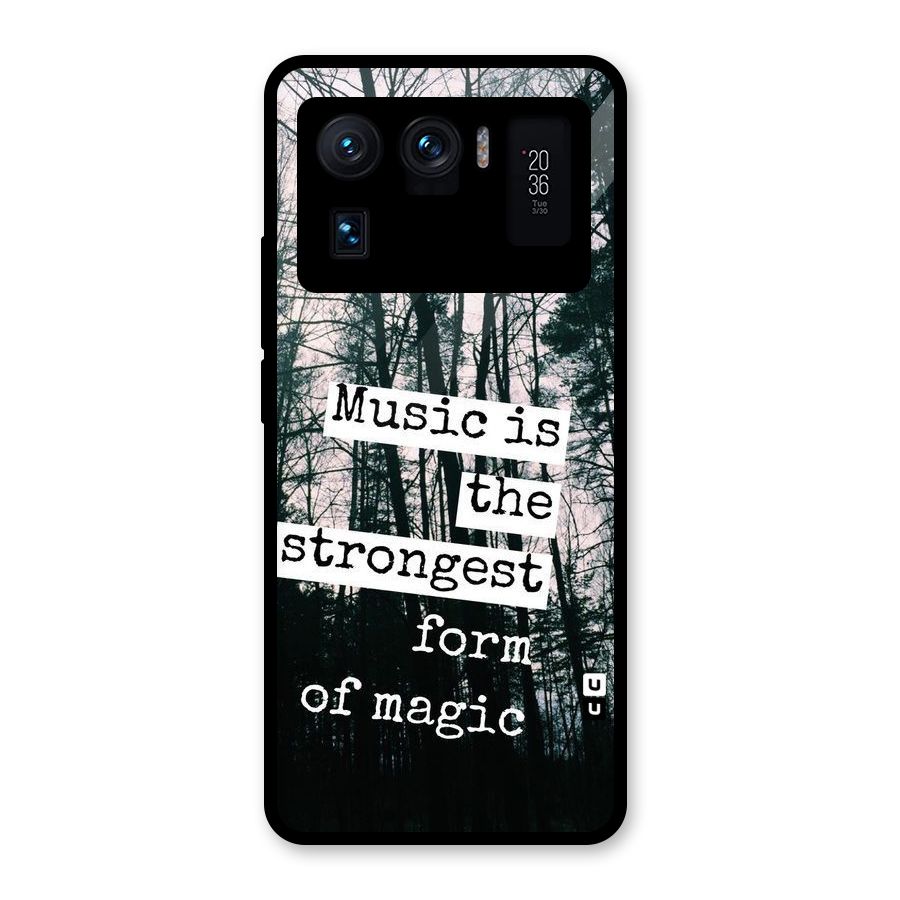 Music Magic Glass Back Case for Mi 11 Ultra