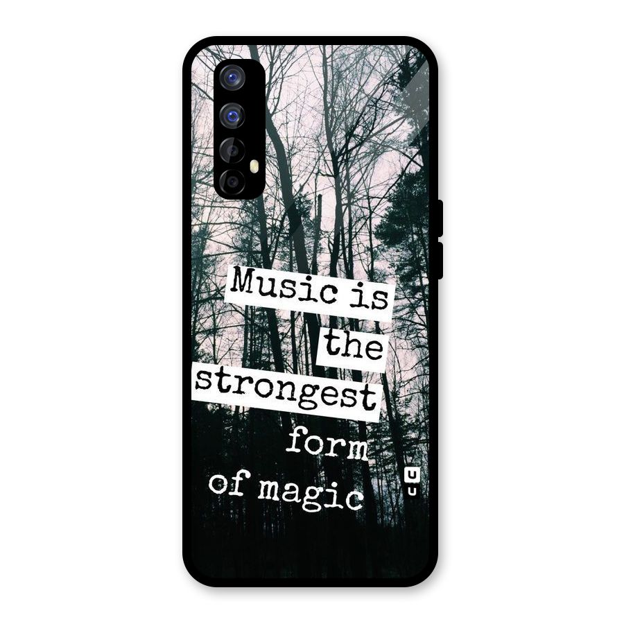 Music Magic Glass Back Case for Realme 7