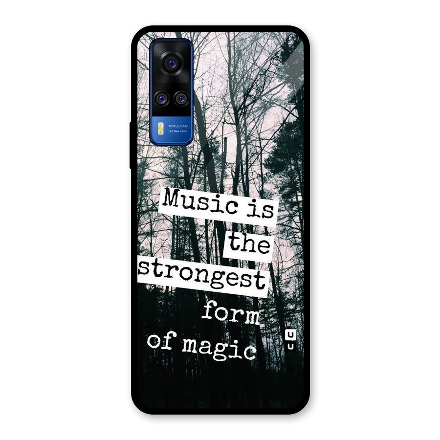 Music Magic Glass Back Case for Vivo Y31