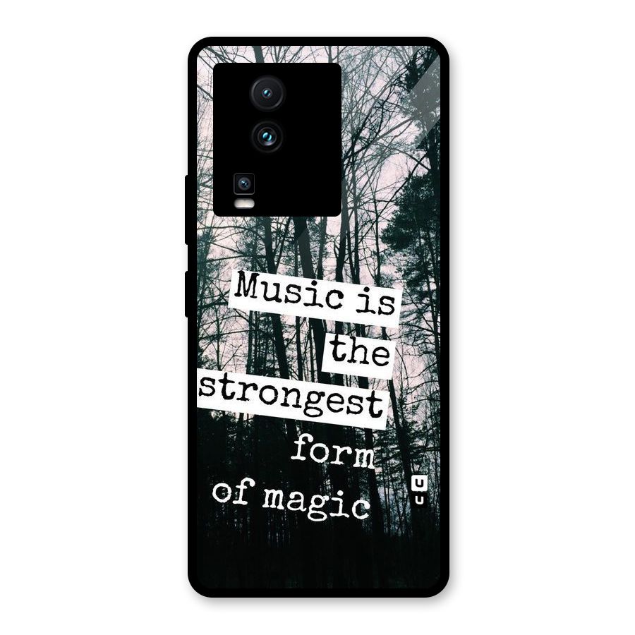 Music Magic Glass Back Case for Vivo iQOO Neo 7