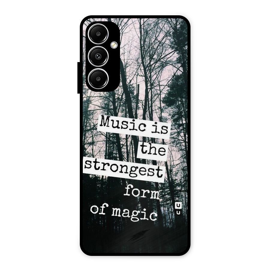 Music Magic Metal Back Case for Galaxy A05s