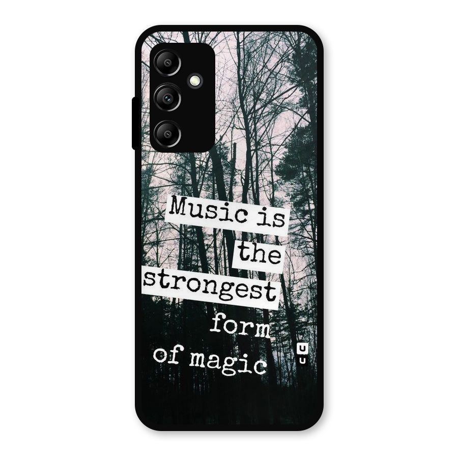 Music Magic Metal Back Case for Galaxy A14 5G