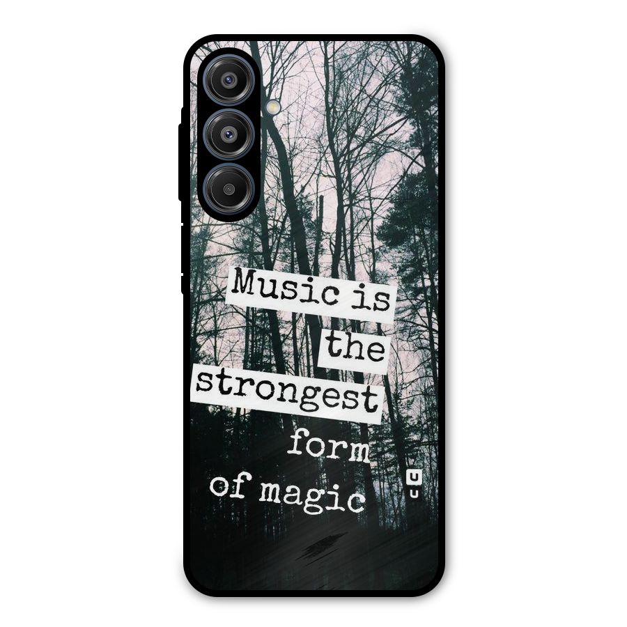 Music Magic Metal Back Case for Galaxy A16 5G