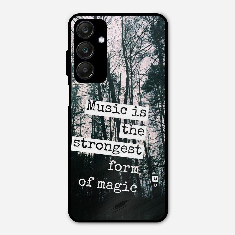 Music Magic Metal Back Case for Galaxy A25 5G