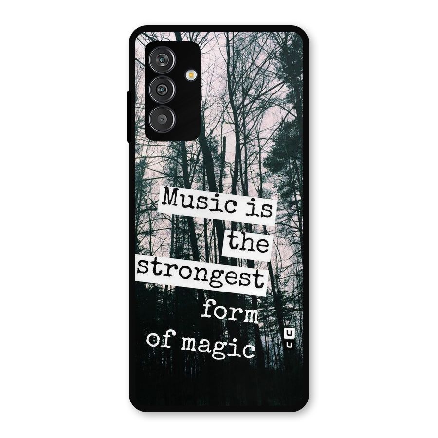 Music Magic Metal Back Case for Galaxy F13
