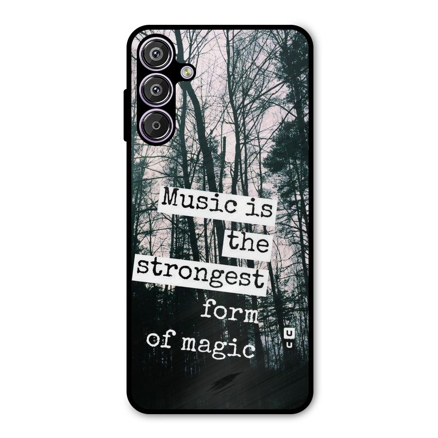 Music Magic Metal Back Case for Galaxy F15
