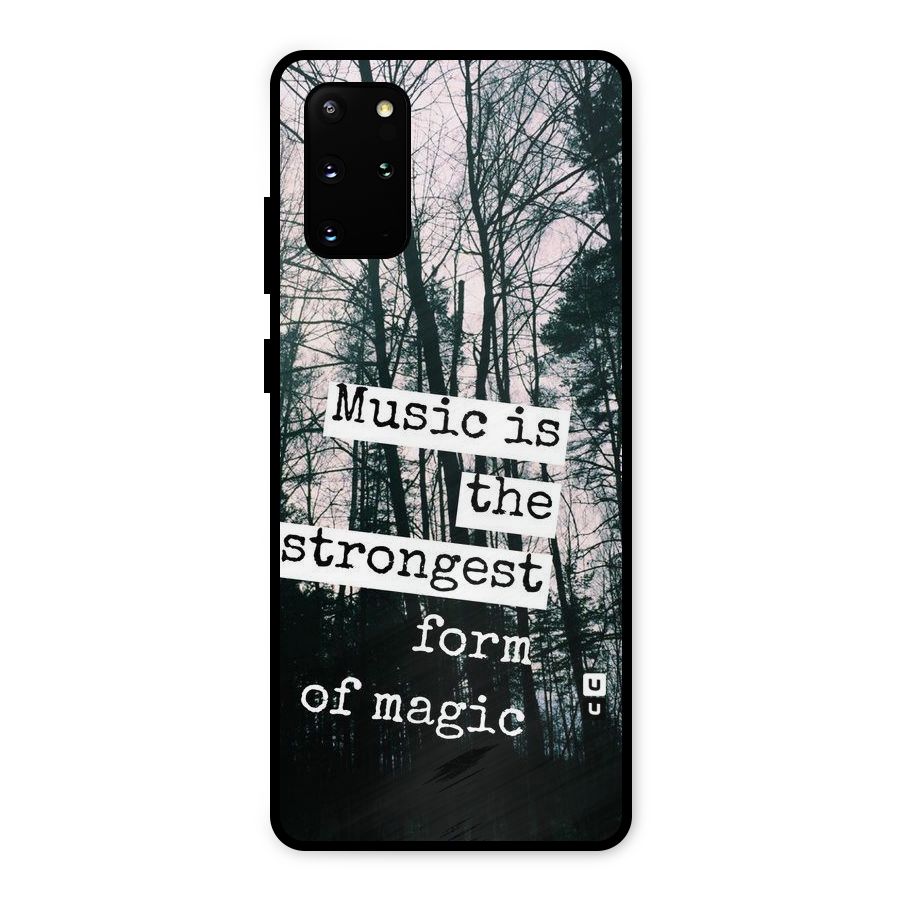 Music Magic Metal Back Case for Galaxy S20 Plus