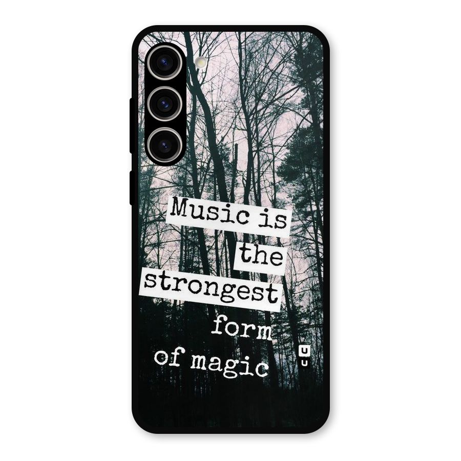 Music Magic Metal Back Case for Galaxy S23 Plus