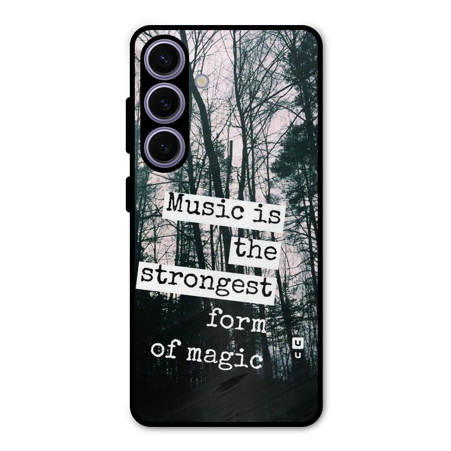 Music Magic Metal Back Case for Galaxy S24