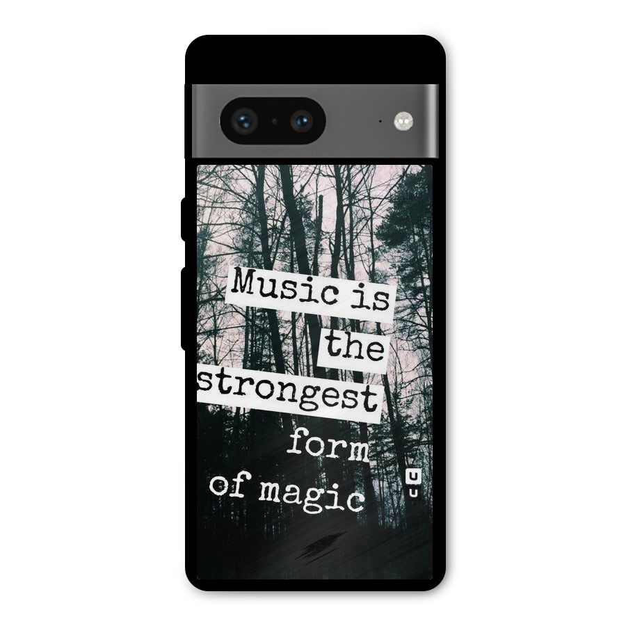 Music Magic Metal Back Case for Google Pixel 7
