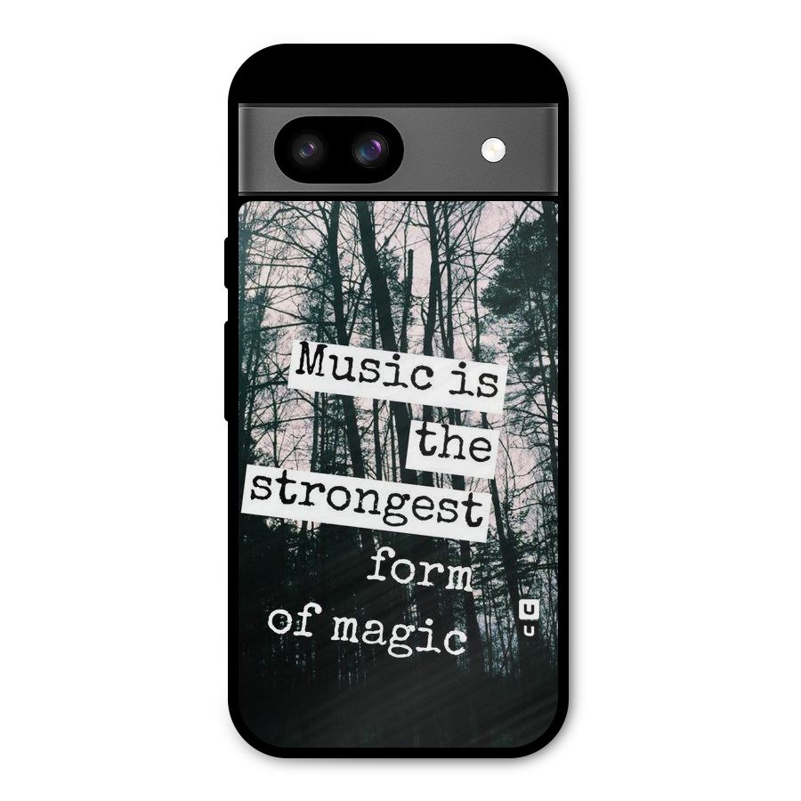 Music Magic Metal Back Case for Google Pixel 8a