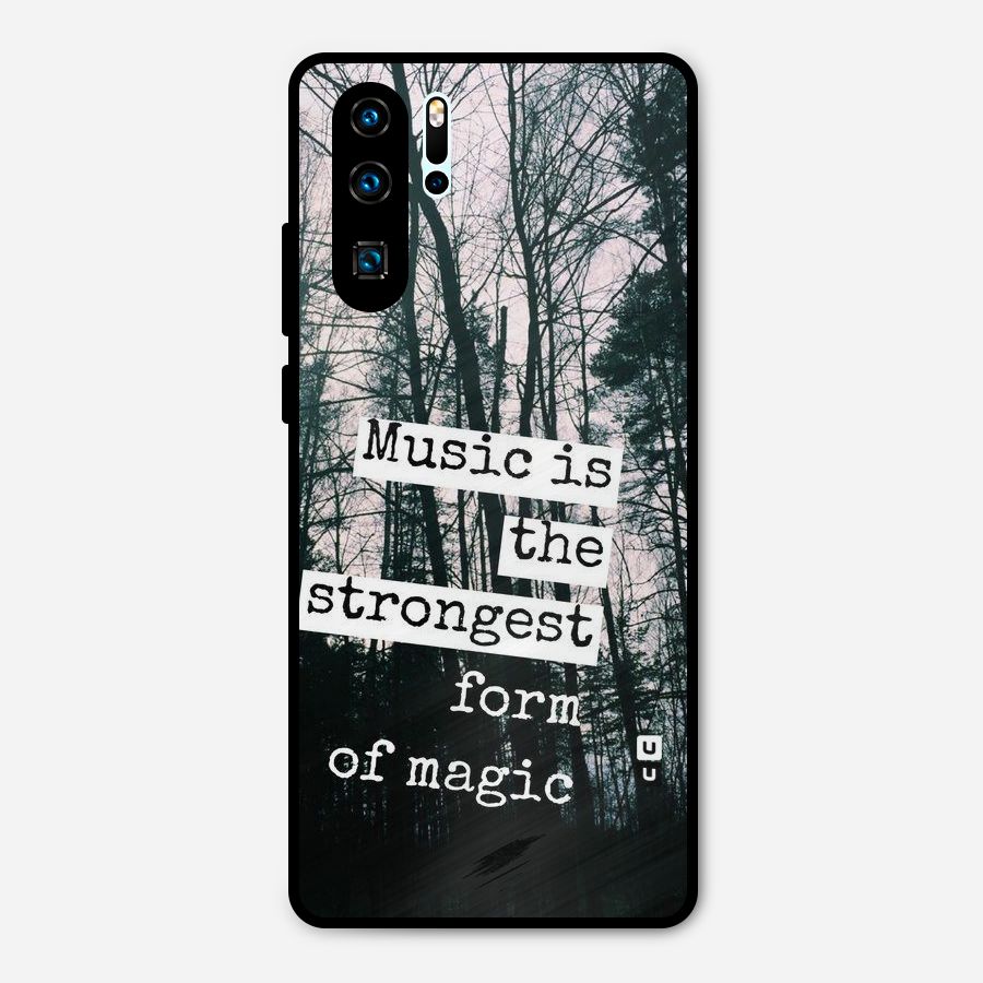 Music Magic Metal Back Case for Huawei P30 Pro