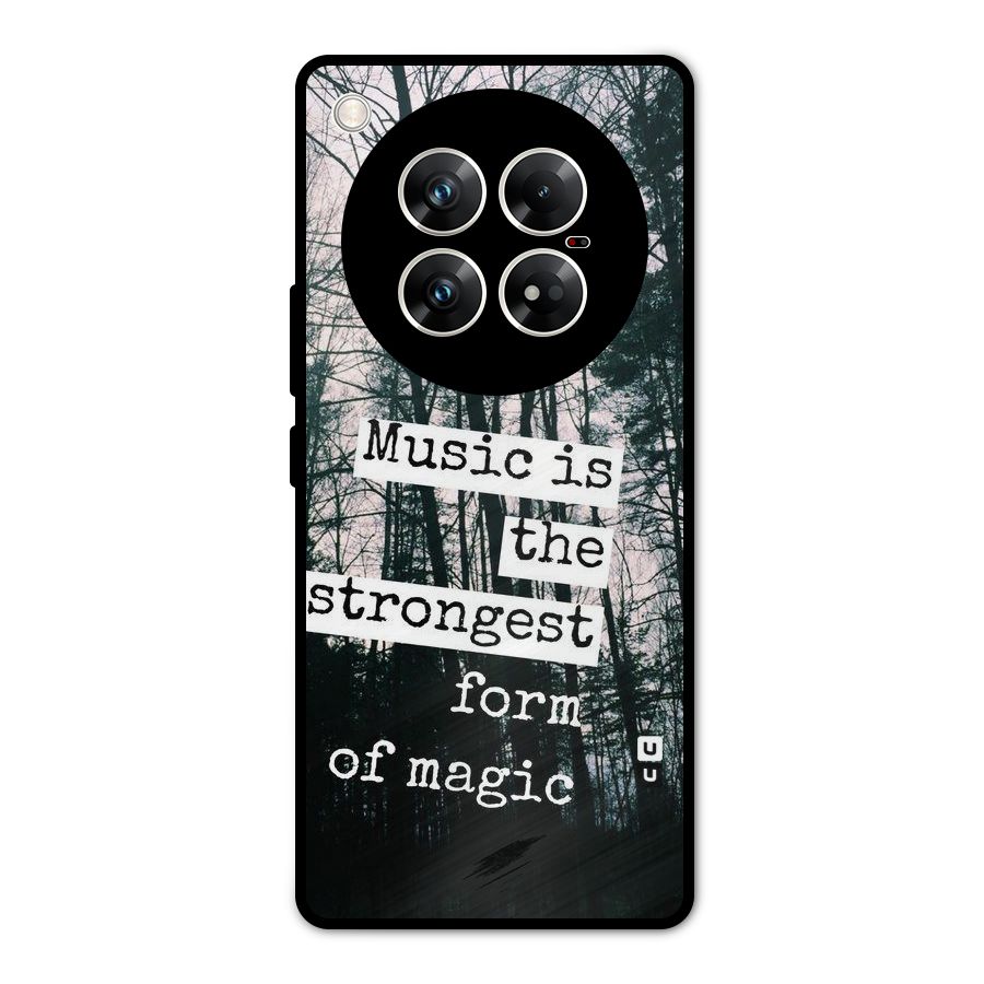 Music Magic Metal Back Case for Infinix Zero 40 5G