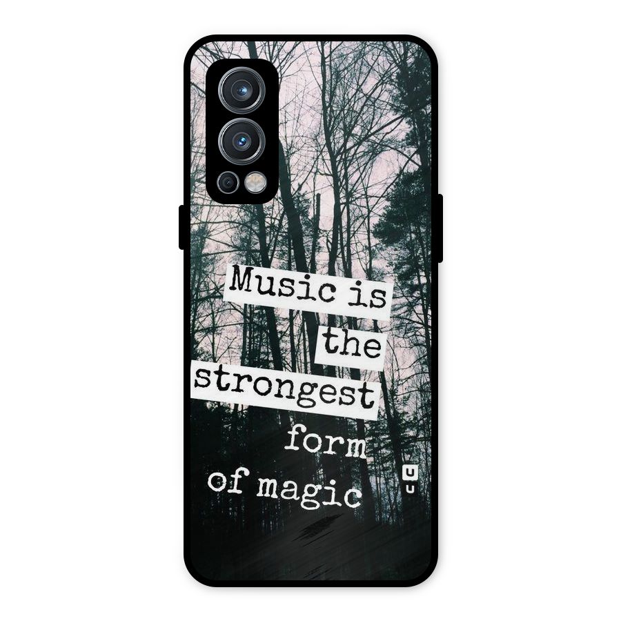 Music Magic Metal Back Case for OnePlus Nord 2 5G