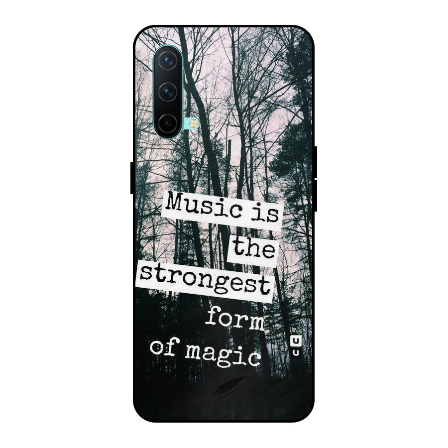 Music Magic Metal Back Case for OnePlus Nord CE 5G