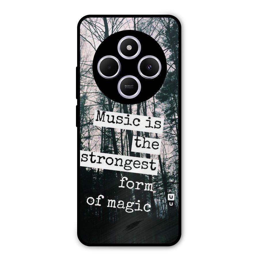 Music Magic Metal Back Case for Poco M7