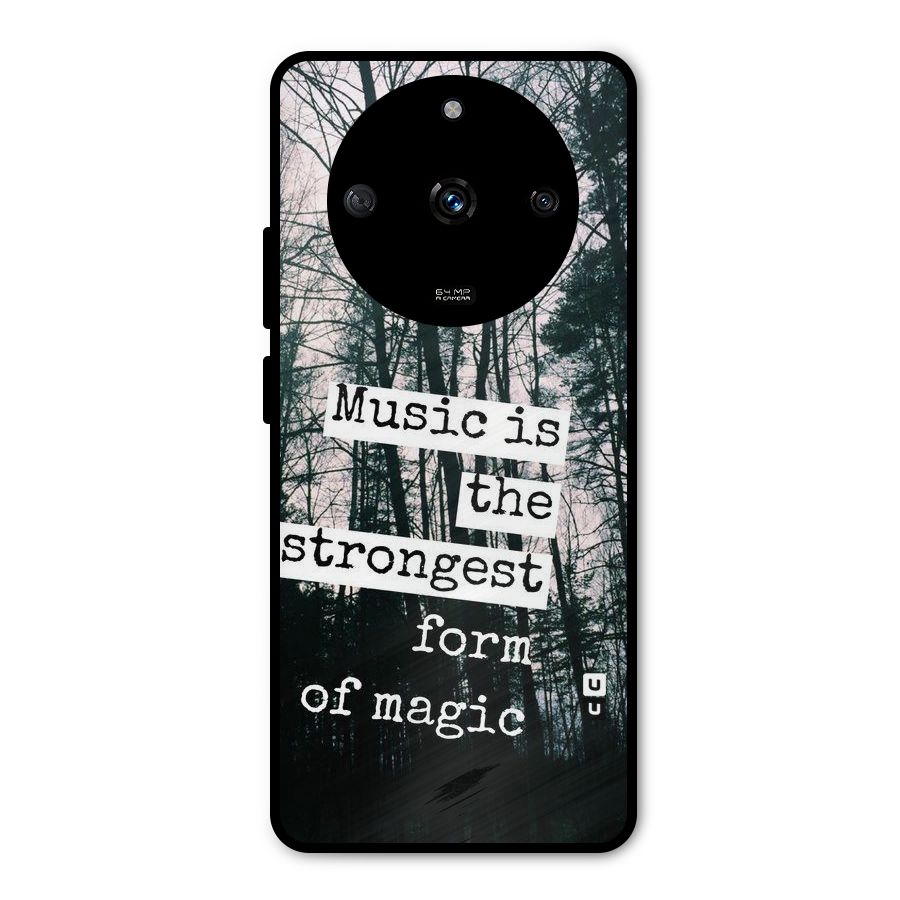 Music Magic Metal Back Case for Realme Narzo 60 5G